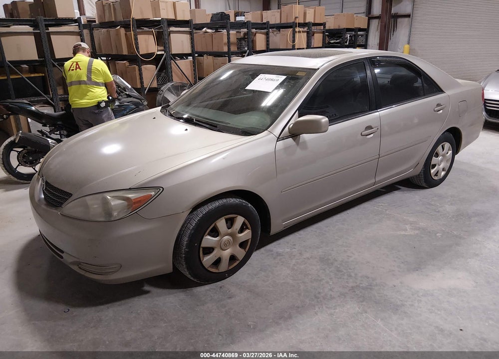 2004 TOYOTA CAMRY LE VIN: 4T1BE32K24U892871