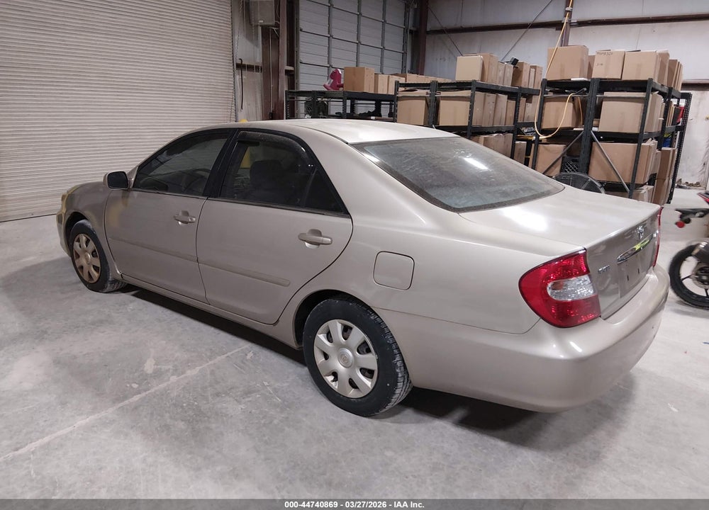 2004 TOYOTA CAMRY LE VIN: 4T1BE32K24U892871