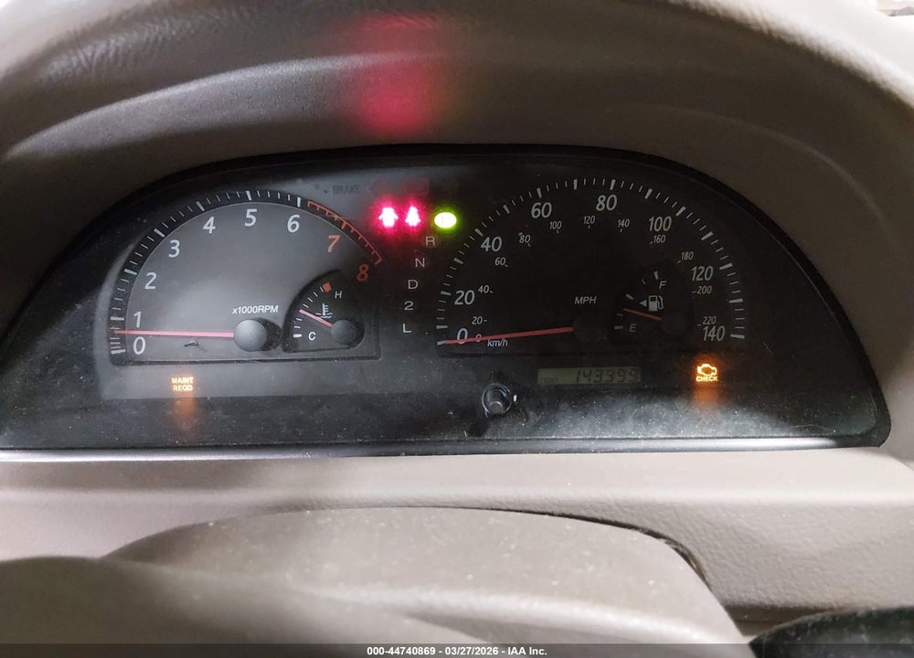 2004 TOYOTA CAMRY LE VIN: 4T1BE32K24U892871