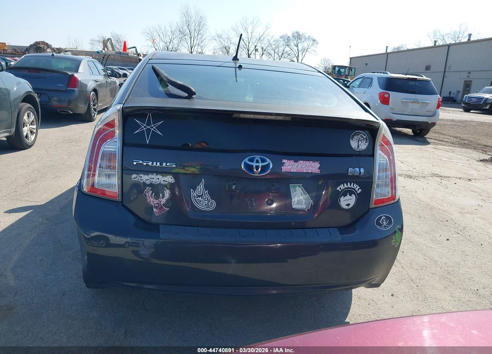 2012 TOYOTA PRIUS TWO VIN: JTDKN3DU7C5375240