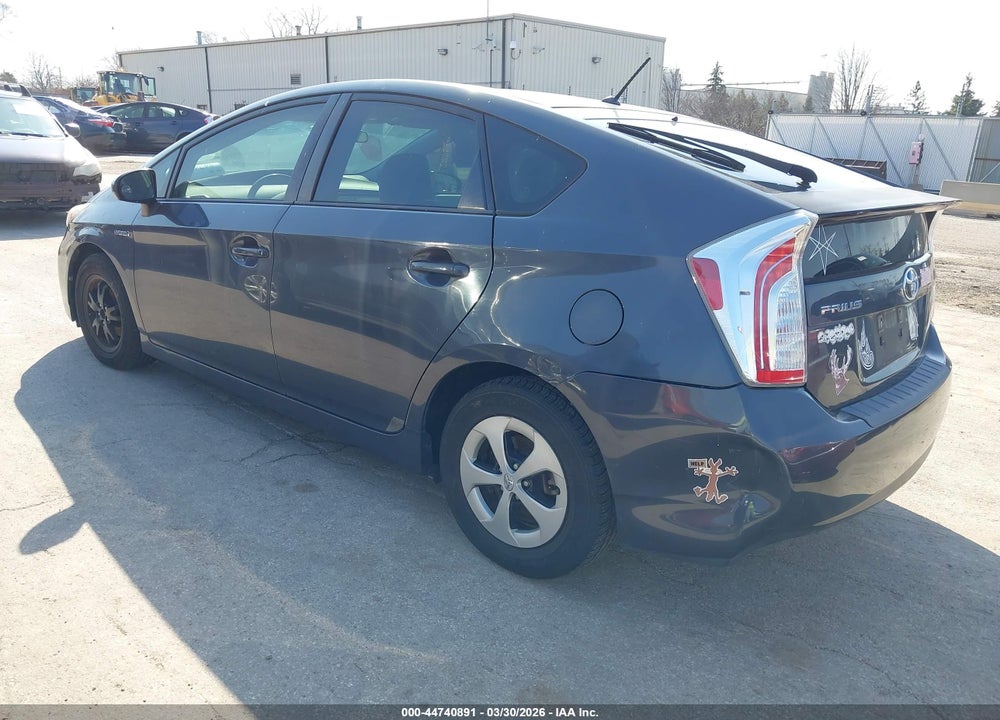 2012 TOYOTA PRIUS TWO VIN: JTDKN3DU7C5375240