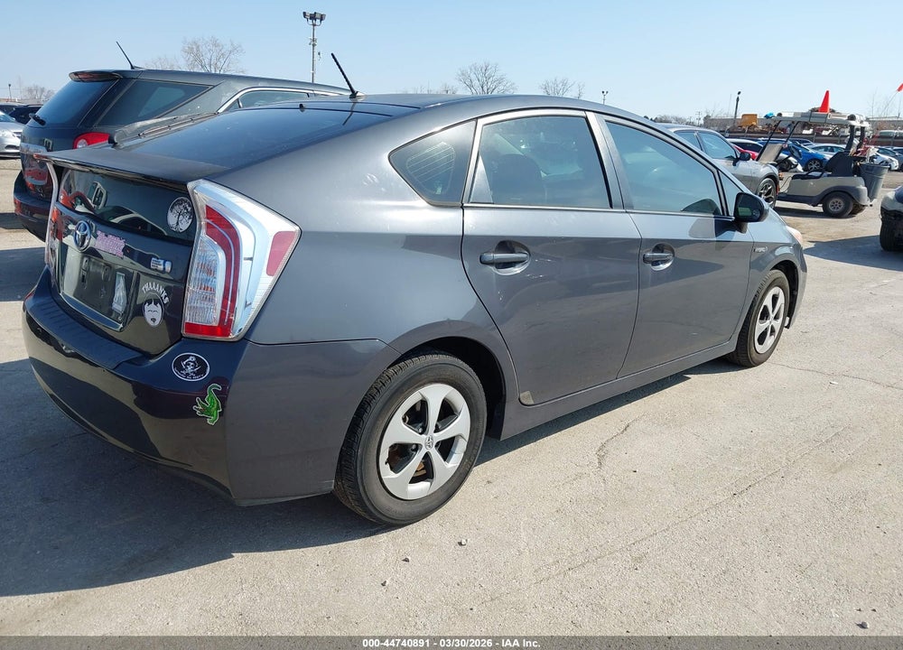 2012 TOYOTA PRIUS TWO VIN: JTDKN3DU7C5375240