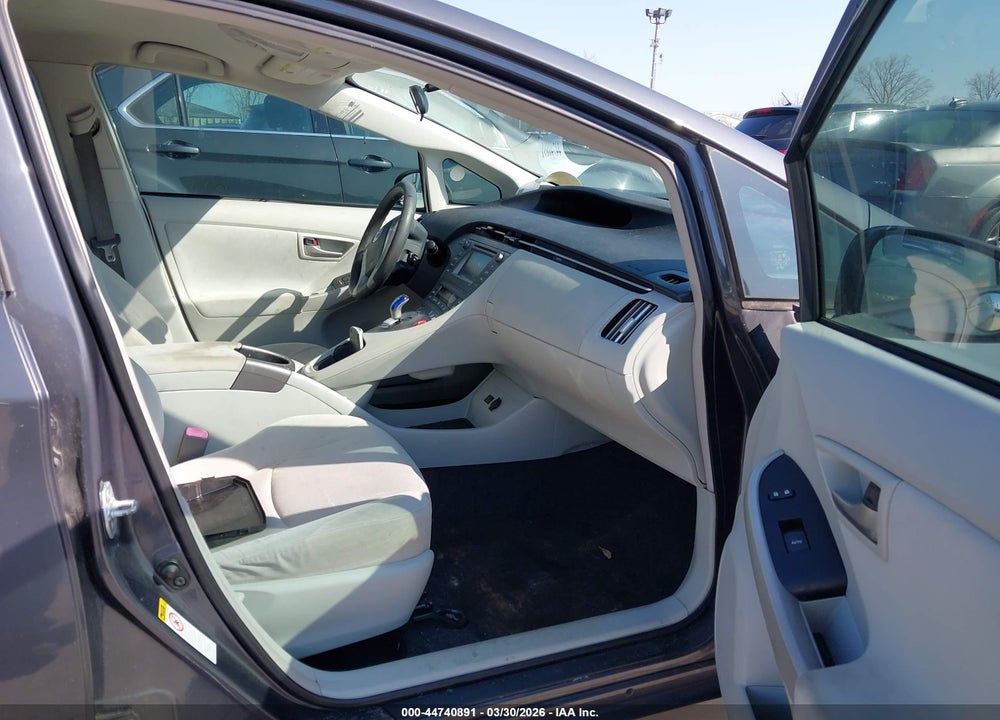 2012 TOYOTA PRIUS TWO VIN: JTDKN3DU7C5375240