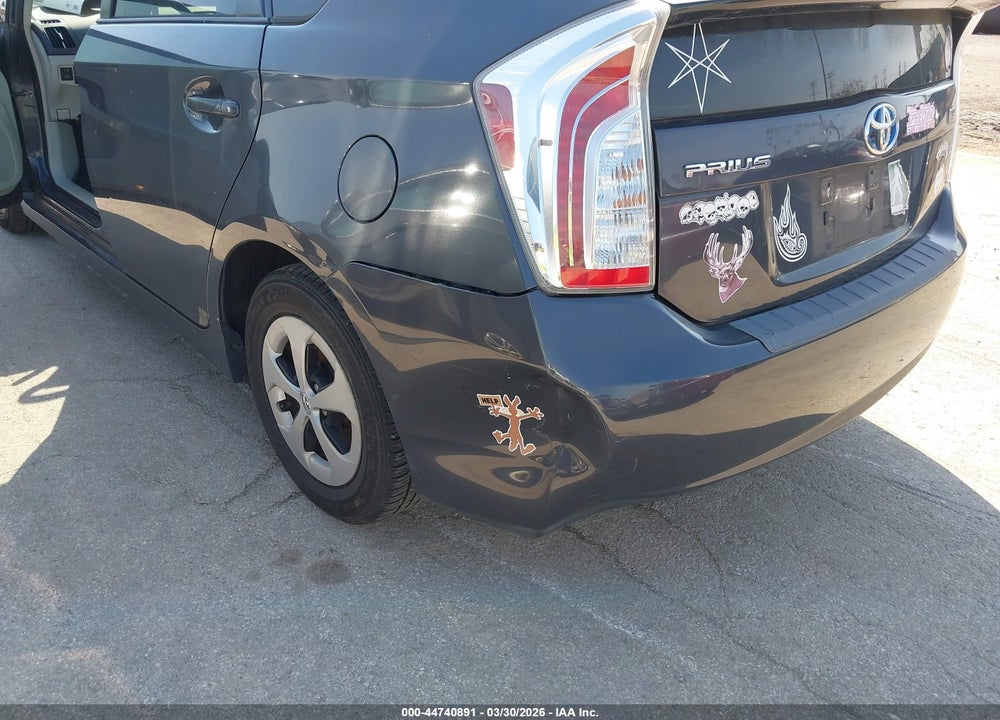 2012 TOYOTA PRIUS TWO VIN: JTDKN3DU7C5375240