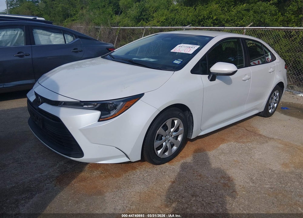 2025 TOYOTA COROLLA LE VIN: 5YFB4MDE6SP248532