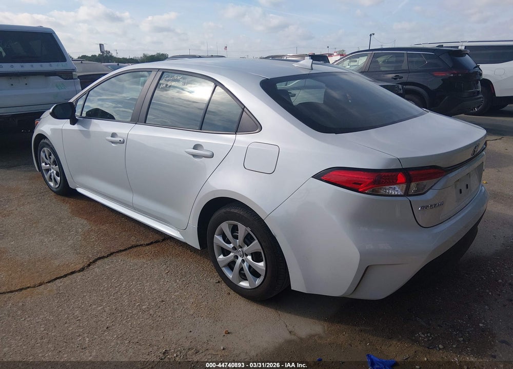 2025 TOYOTA COROLLA LE VIN: 5YFB4MDE6SP248532