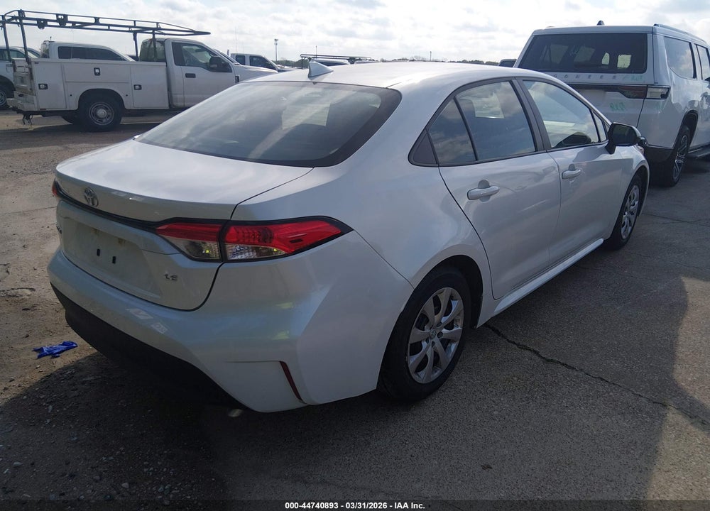 2025 TOYOTA COROLLA LE VIN: 5YFB4MDE6SP248532