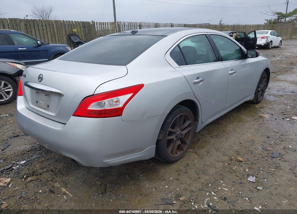 2009 NISSAN MAXIMA 3.5 SV VIN: 1N4AA51E99C841874