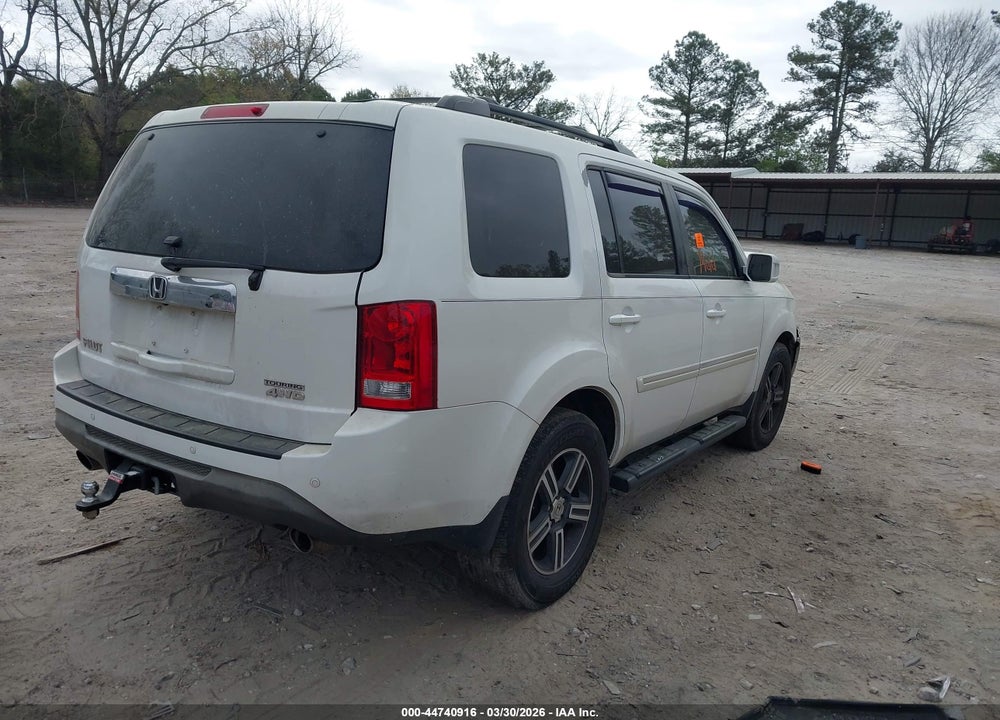 2013 HONDA PILOT TOURING VIN: 5FNYF4H99DB059650