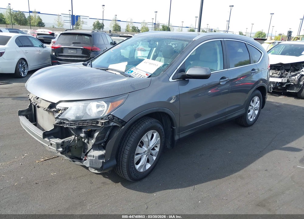 2014 HONDA CR-V EX-L VIN: 2HKRM3H77EH515490