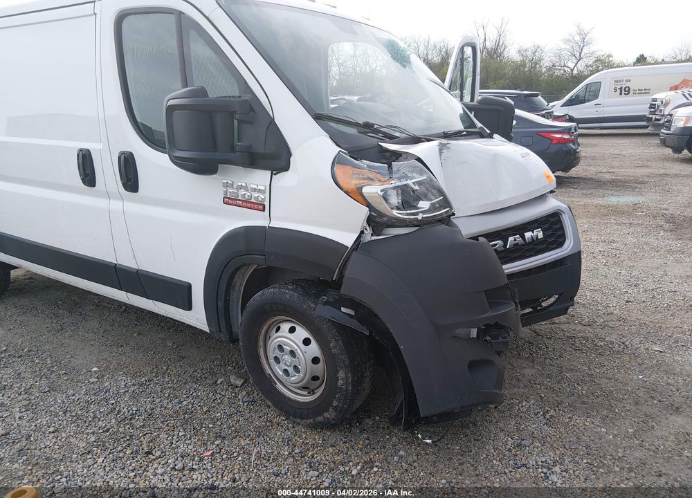 2021 RAM PROMASTER 1500 LOW ROOF 136 WB VIN: 3C6LRVAG1ME565146