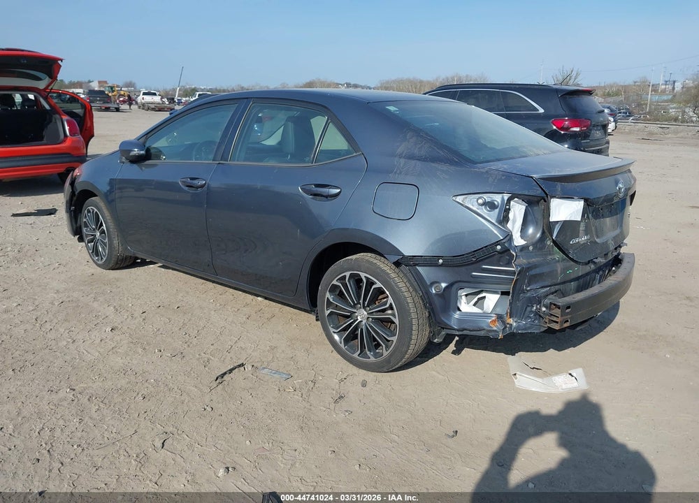 2015 TOYOTA COROLLA S PLUS VIN: 2T1BURHE8FC401389