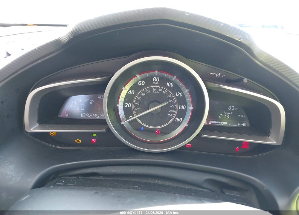 2015 MAZDA 3 VIN: JM1BM1K7XF1259014