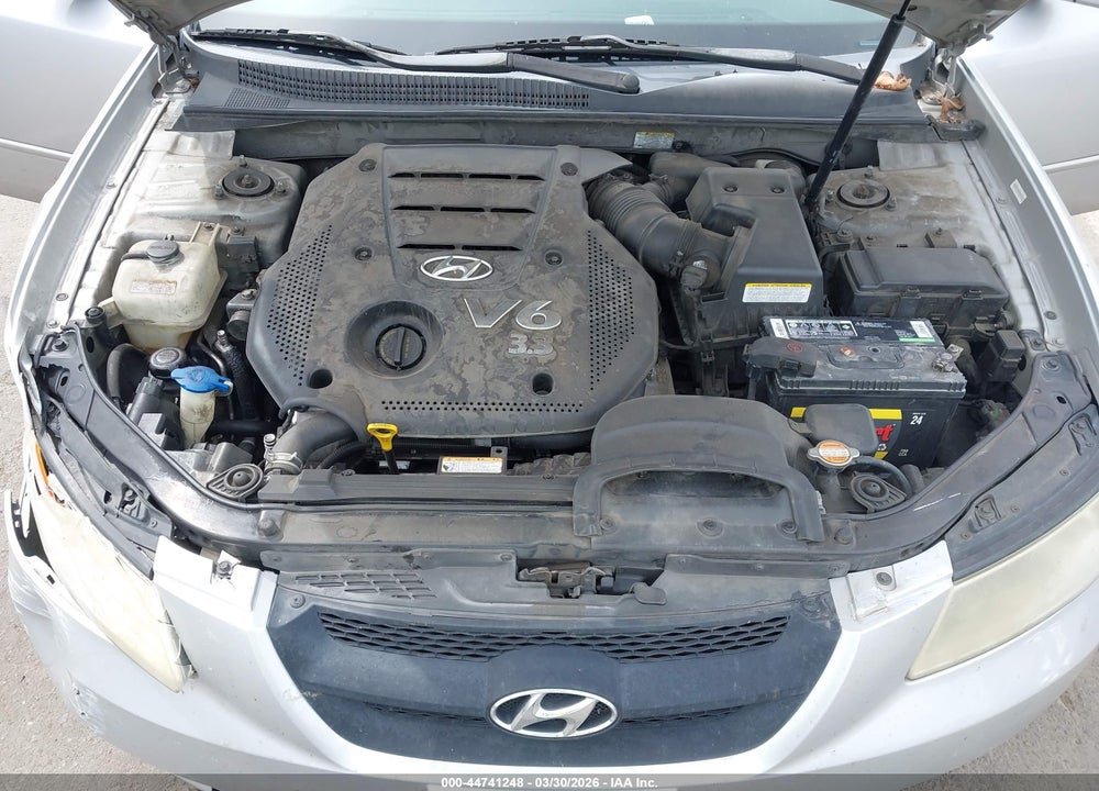 2008 HYUNDAI SONATA LIMITED V6/SE V6 VIN: 5NPEU46F28H387579