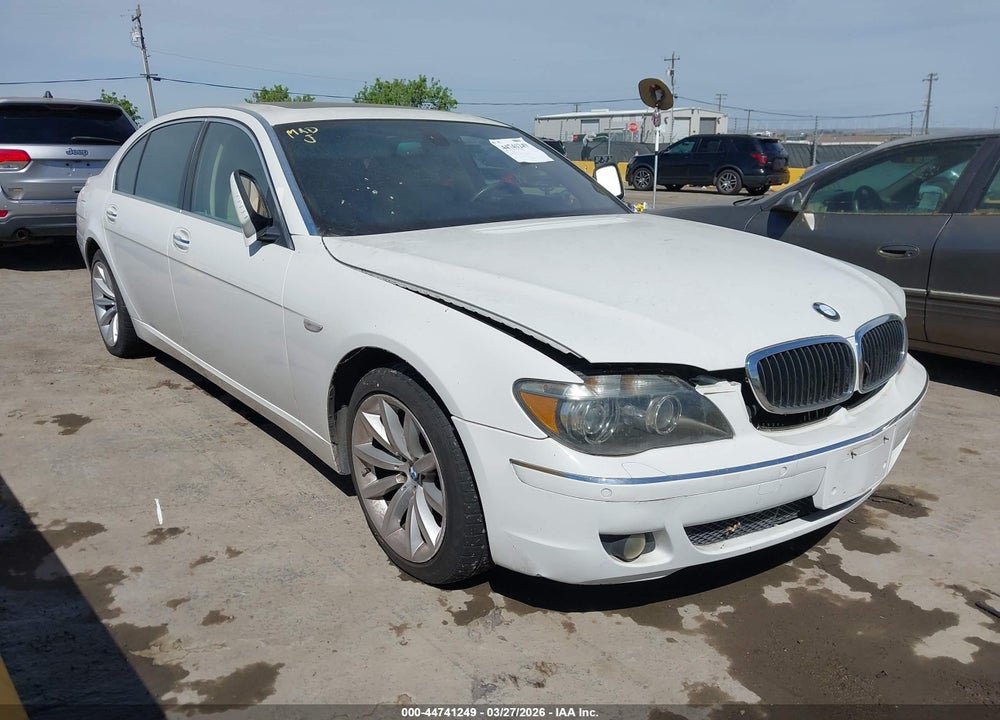 2008 BMW 750LI VIN: WBAHN83578DT81597