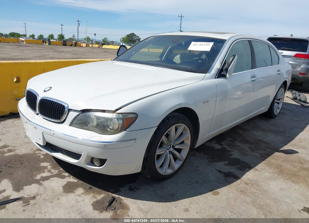2008 BMW 750LI VIN: WBAHN83578DT81597