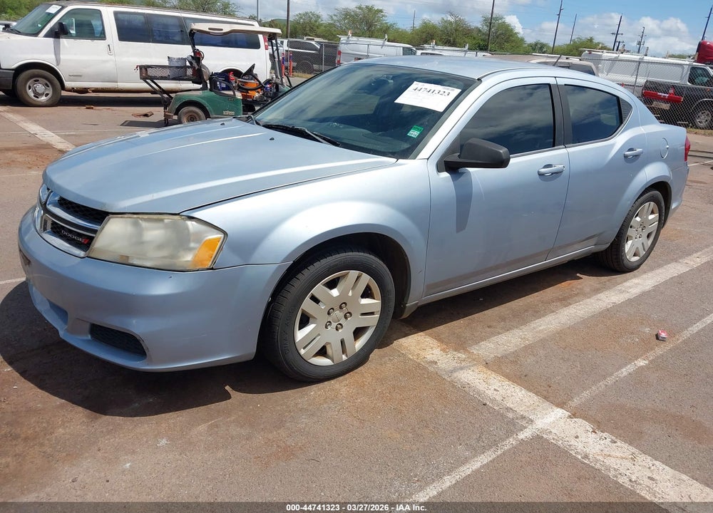 2013 DODGE AVENGER SE VIN: 1C3CDZABXDN596740