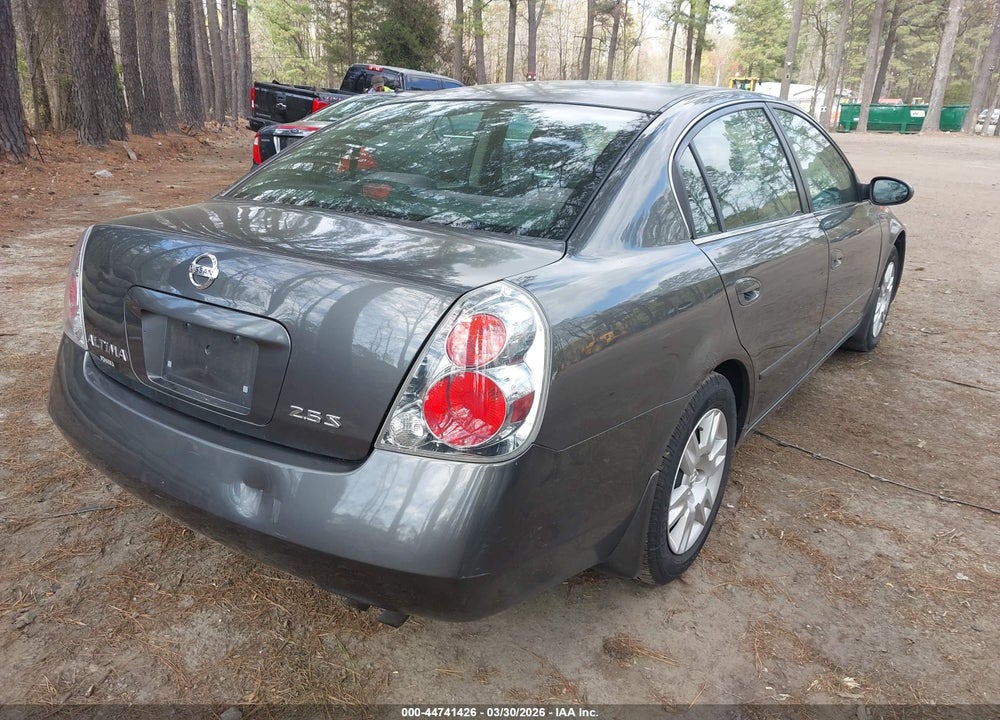 2005 NISSAN ALTIMA 2.5 S VIN: 1N4AL11D85N495308