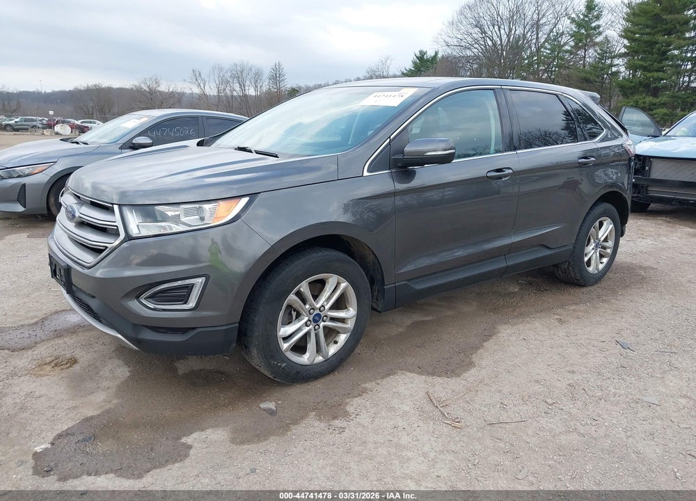 2015 FORD EDGE SEL VIN: 2FMTK4J98FBB65177