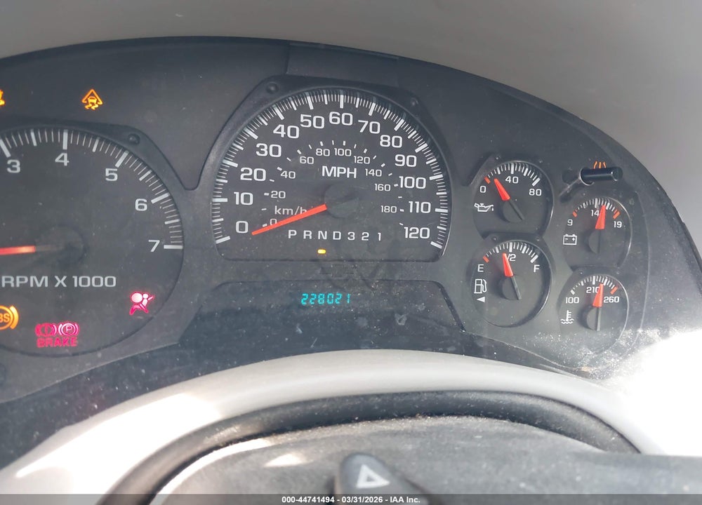 2008 CHEVROLET TRAILBLAZER FLEET VIN: 1GNDT13S082174931