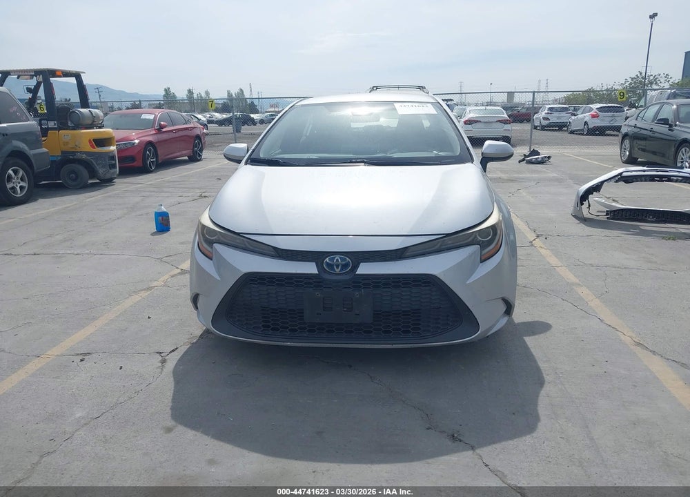2020 TOYOTA COROLLA HYBRID LE VIN: JTDEBRBEXLJ003225