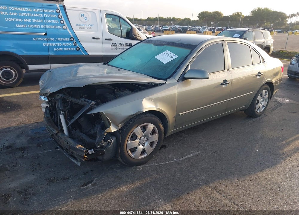 2010 HYUNDAI SONATA GLS VIN: 5NPET4AC6AH608509