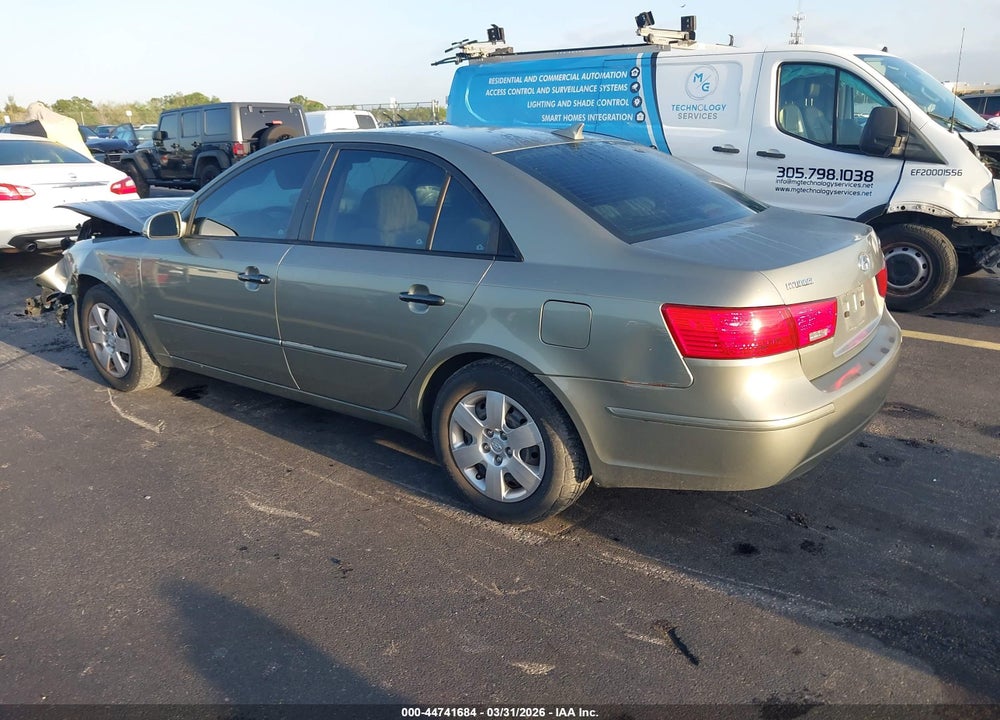 2010 HYUNDAI SONATA GLS VIN: 5NPET4AC6AH608509