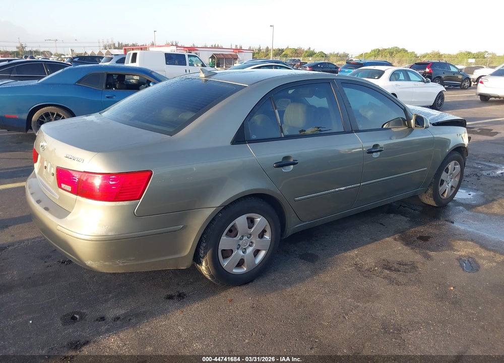 2010 HYUNDAI SONATA GLS VIN: 5NPET4AC6AH608509
