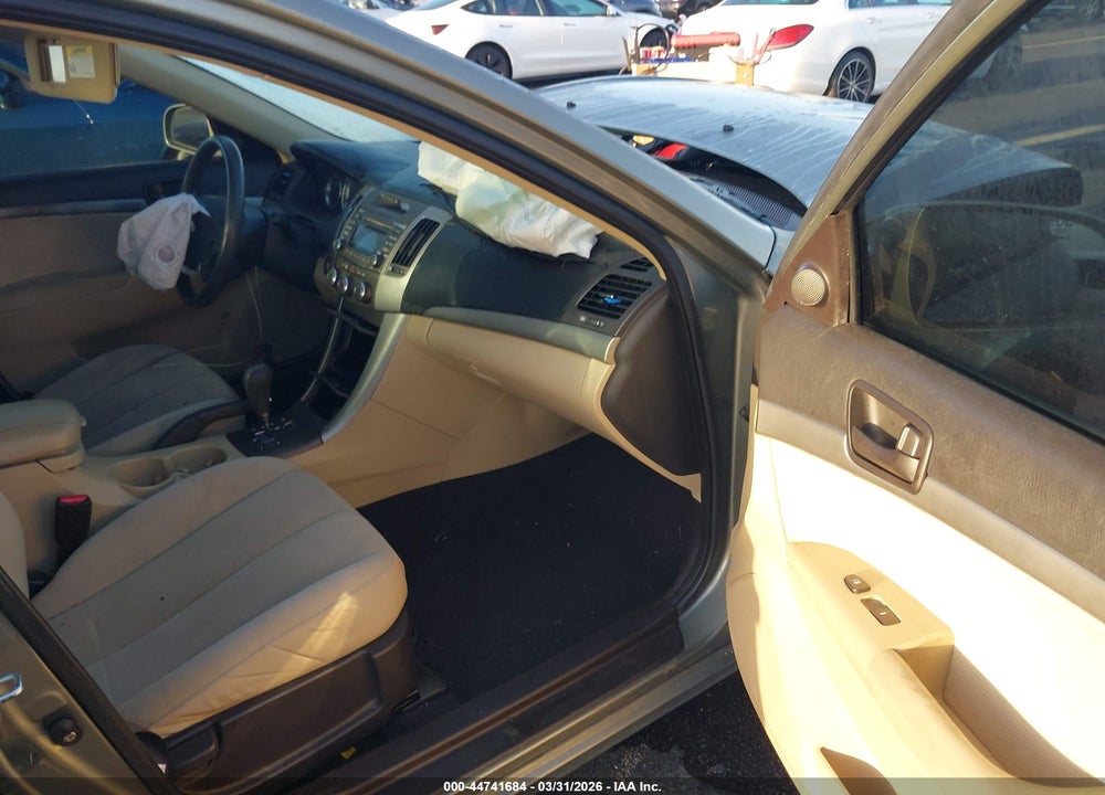 2010 HYUNDAI SONATA GLS VIN: 5NPET4AC6AH608509