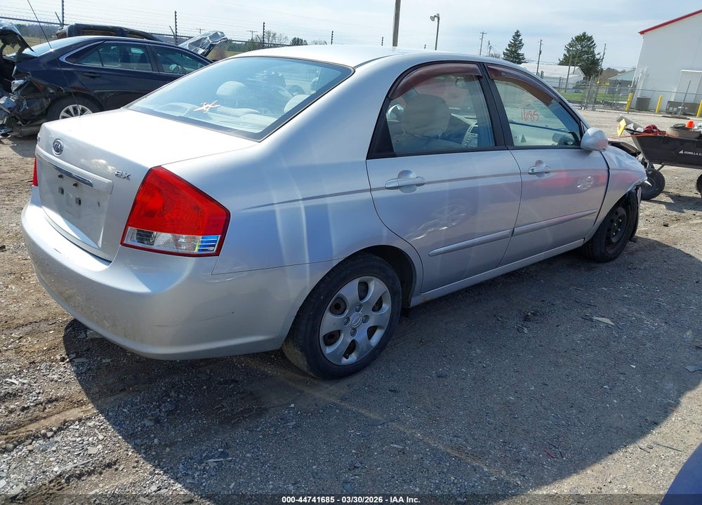 2007 KIA SPECTRA EX VIN: KNAFE121675454674
