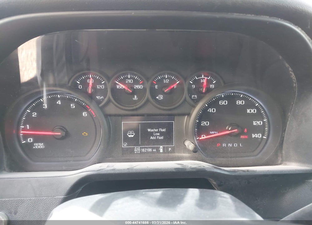 2021 CHEVROLET SILVERADO 1500 4WD  SHORT BED WT VIN: 3GCUYAEF2MG359607