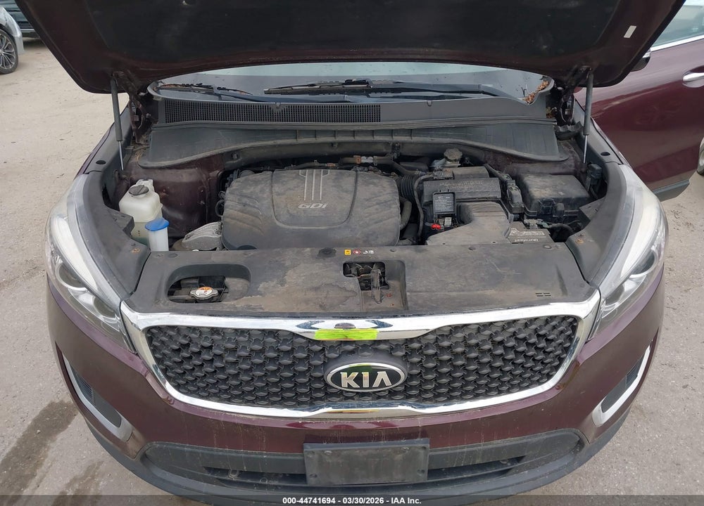 2017 KIA SORENTO 3.3L LX VIN: 5XYPGDA58HG235456