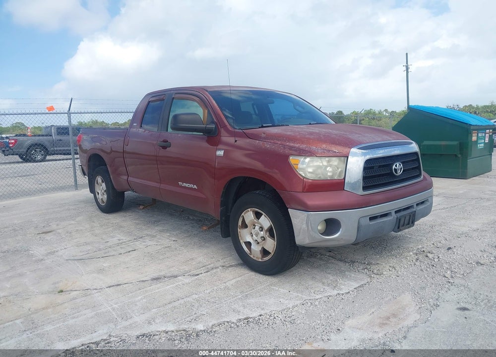 2008 TOYOTA TUNDRA SR5 4.7L V8 VIN: 5TBBT54158S463768