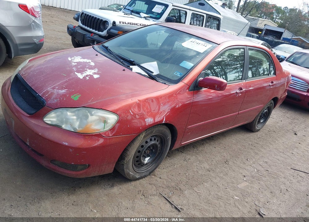 2006 TOYOTA COROLLA LE VIN: 2T1BR32E16C654870