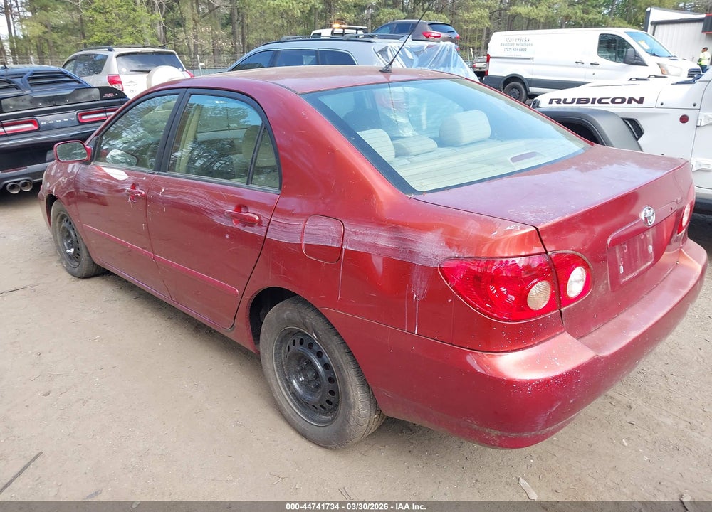 2006 TOYOTA COROLLA LE VIN: 2T1BR32E16C654870
