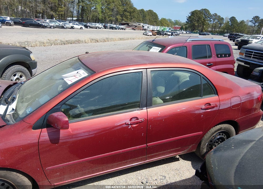 2006 TOYOTA COROLLA LE VIN: 2T1BR32E16C654870