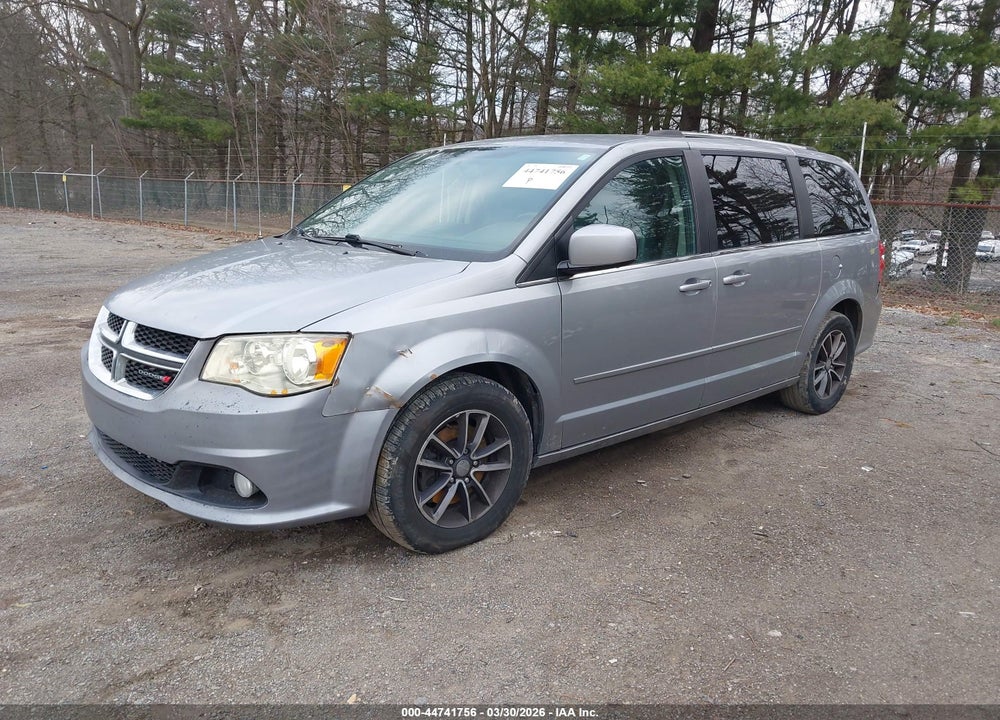 2017 DODGE GRAND CARAVAN SXT VIN: 2C4RDGCG0HR845333