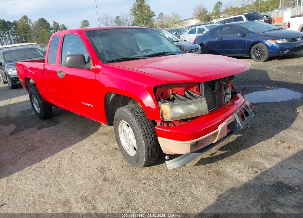 2005 CHEVROLET COLORADO VIN: 1GCCS198X58290889