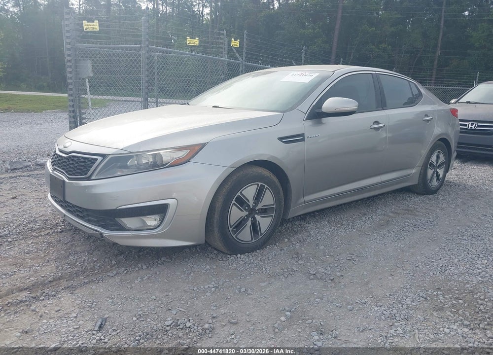 2013 KIA OPTIMA HYBRID LX VIN: KNAGM4AD4D5047081