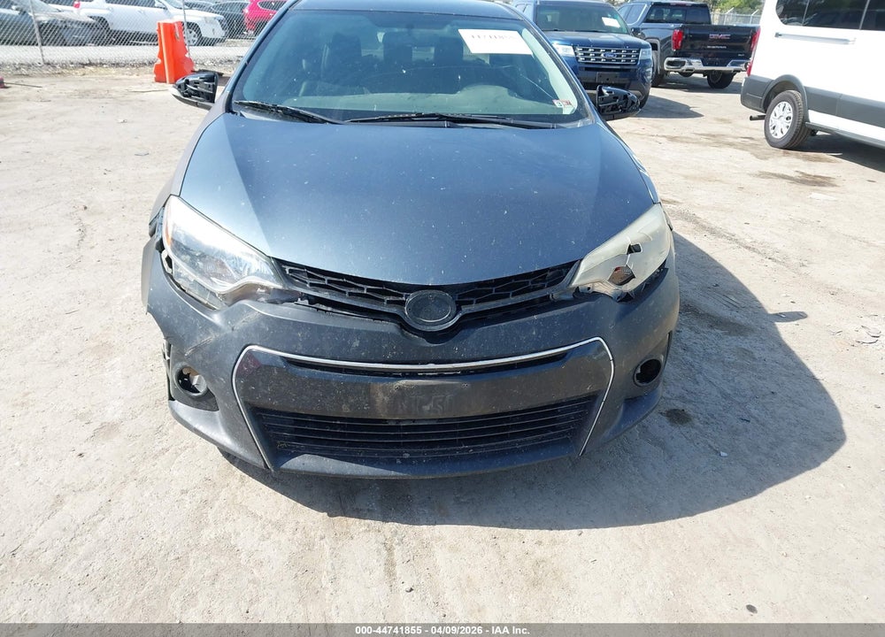 2016 TOYOTA COROLLA S PLUS VIN: 2T1BURHE1GC607588