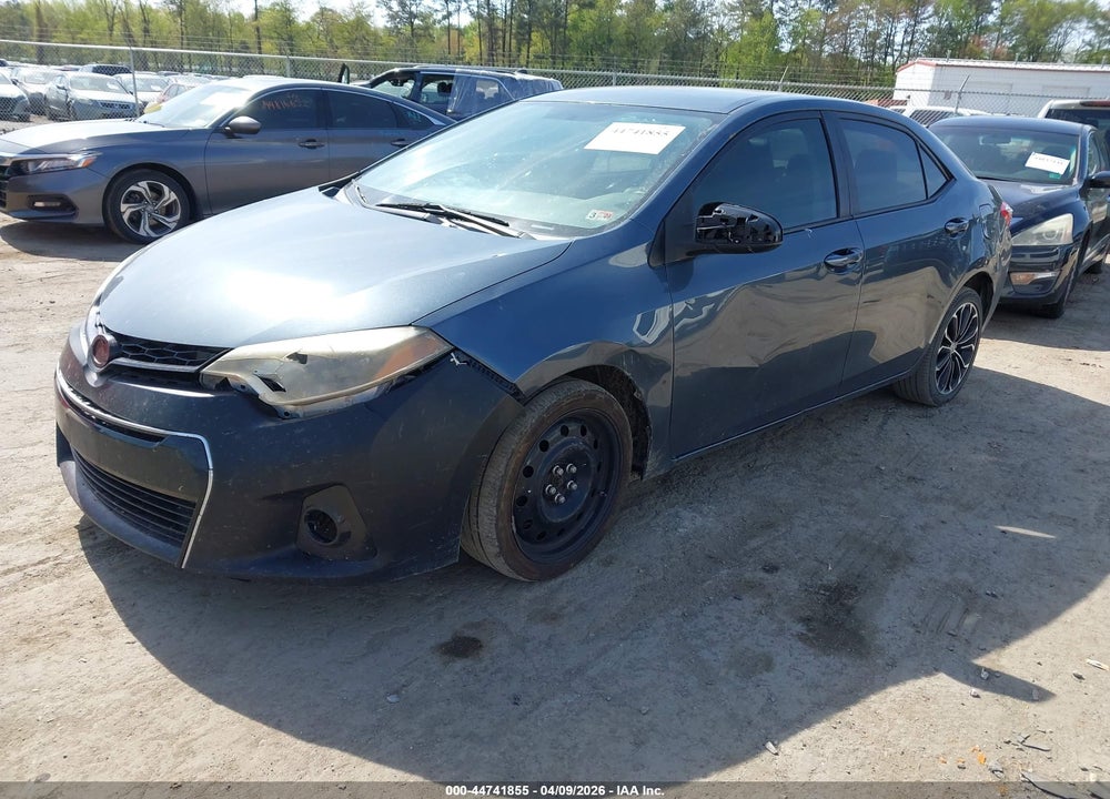 2016 TOYOTA COROLLA S PLUS VIN: 2T1BURHE1GC607588