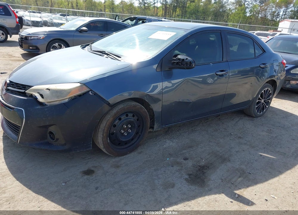 2016 TOYOTA COROLLA S PLUS VIN: 2T1BURHE1GC607588