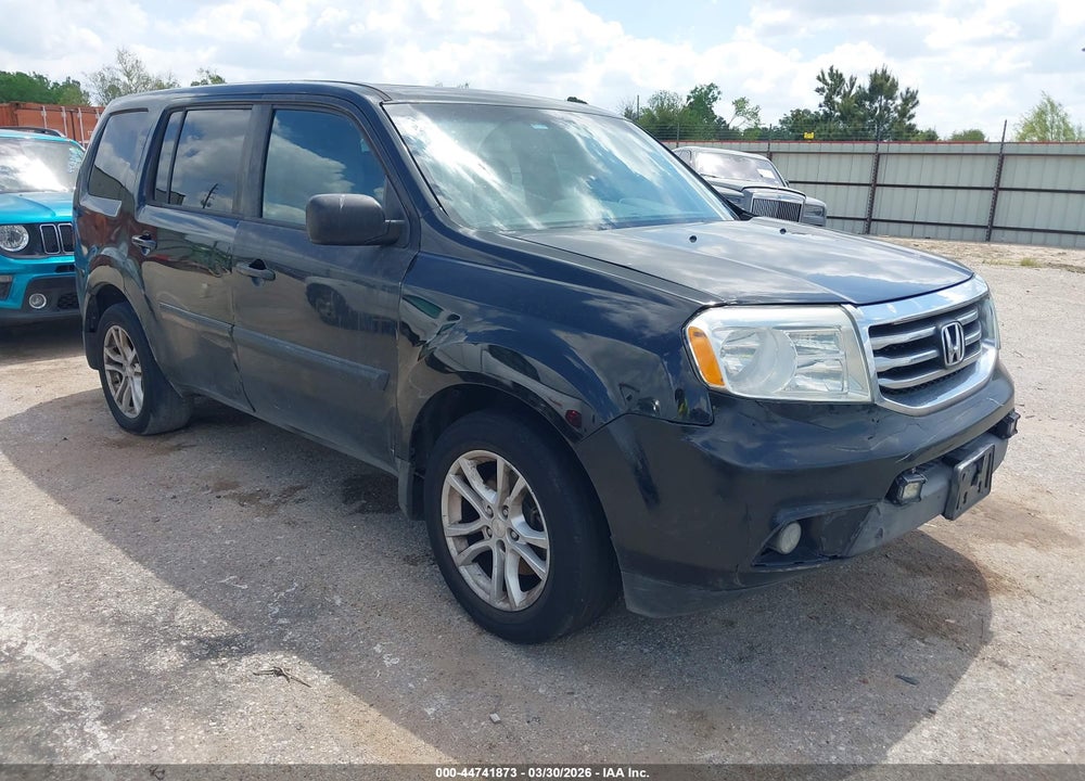2012 HONDA PILOT EX-L VIN: 5FNYF3H57CB027432
