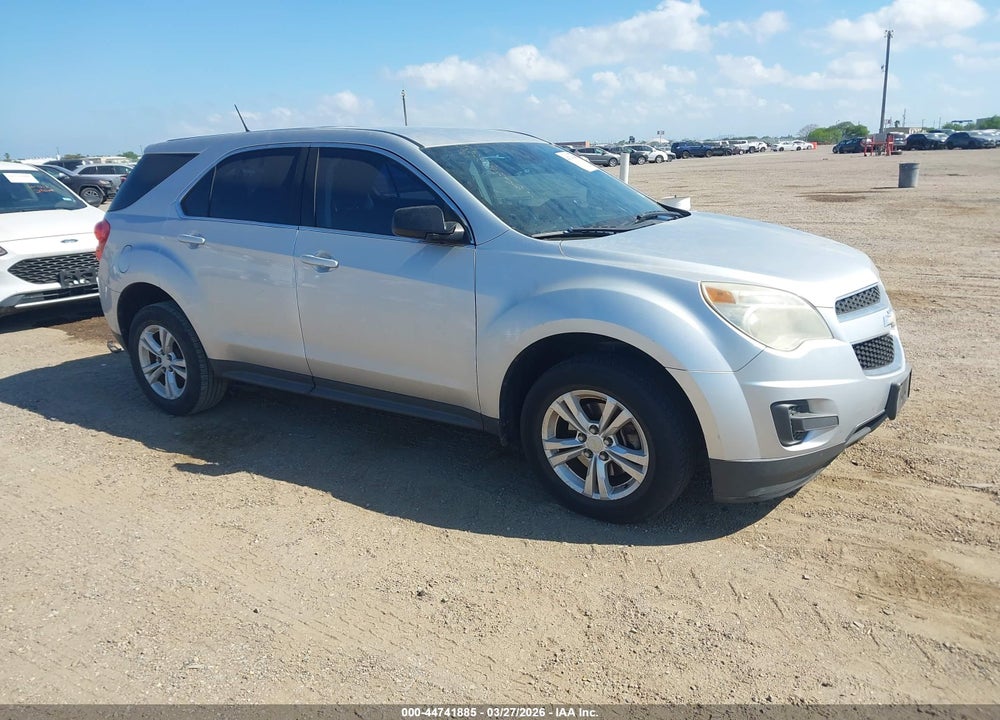 2013 CHEVROLET EQUINOX LS VIN: 1GNALBEKXDZ134251