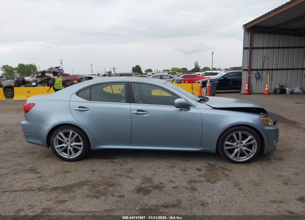 2007 LEXUS IS 250 VIN: JTHBK262975045571