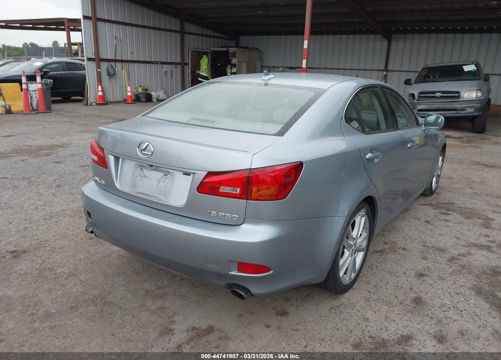 2007 LEXUS IS 250 VIN: JTHBK262975045571