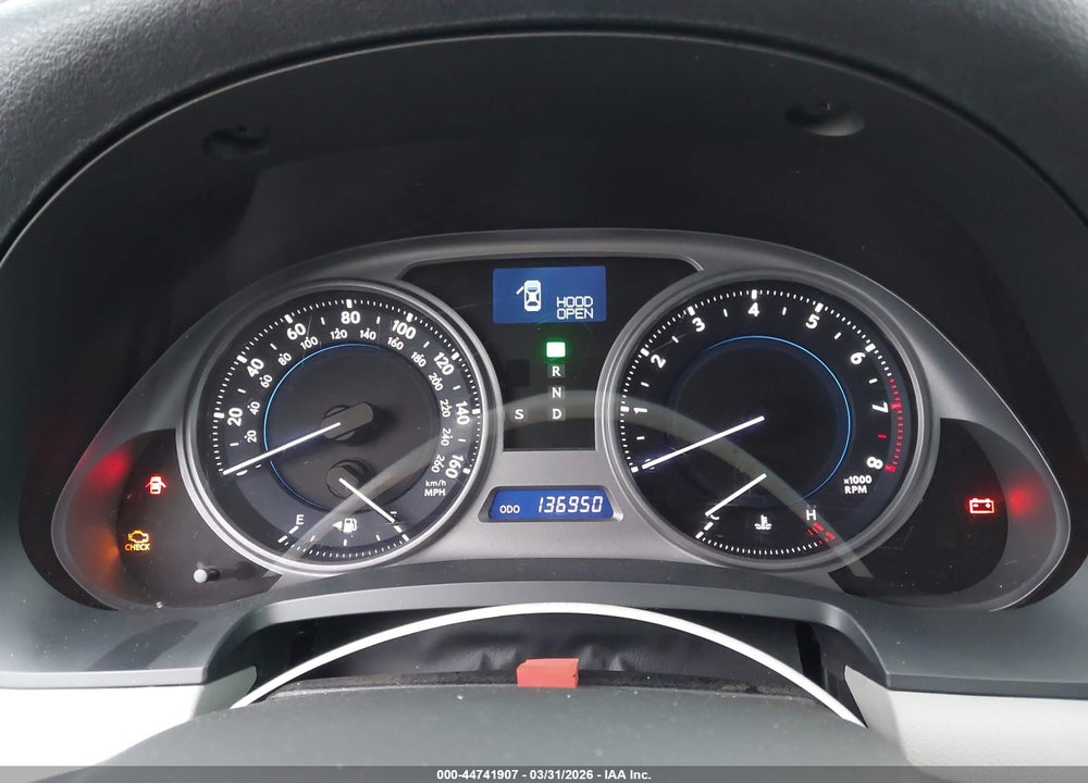2007 LEXUS IS 250 VIN: JTHBK262975045571