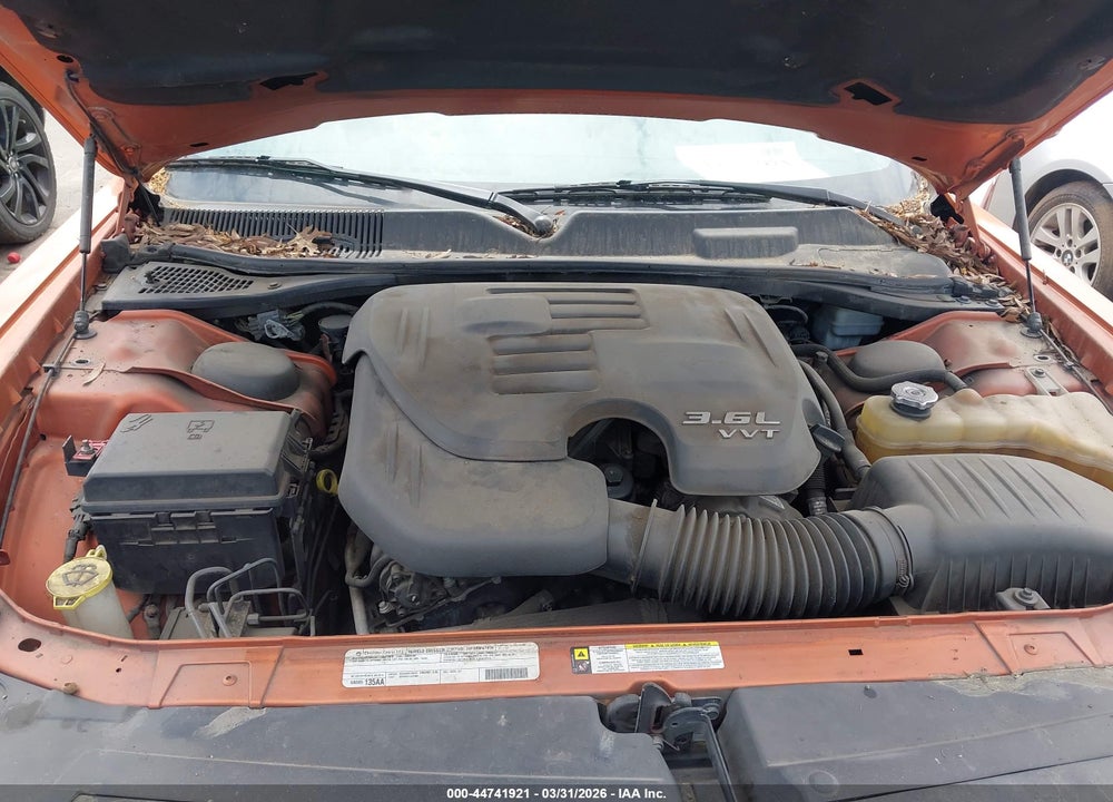 2011 DODGE CHALLENGER VIN: 2B3CJ4DG1BH581520
