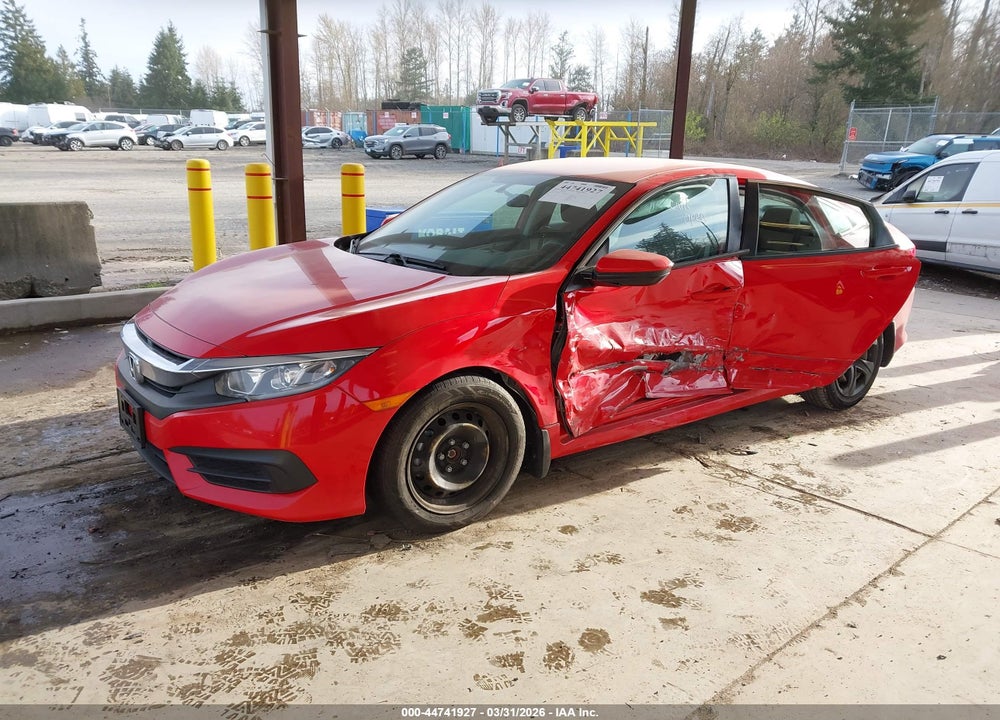 2018 HONDA CIVIC LX VIN: 2HGFC2F53JH552901