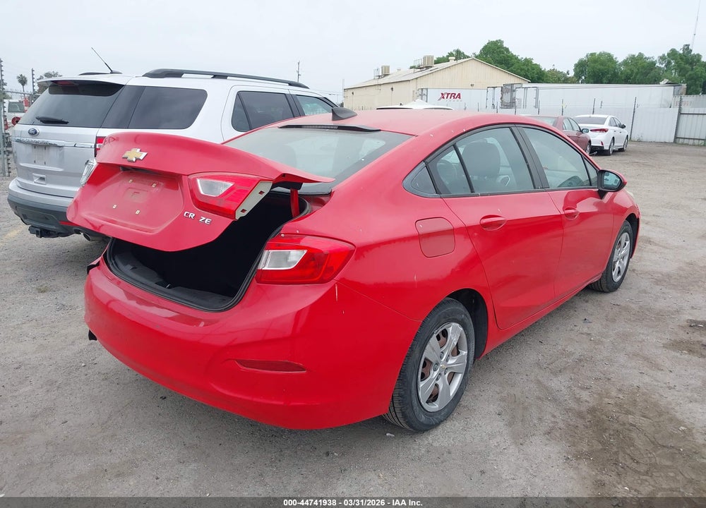 2017 CHEVROLET CRUZE LS AUTO VIN: 1G1BC5SM2H7119631